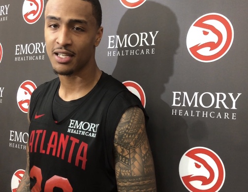 Atlanta Hawks John Collins Awarded Jason Collier Memorial Trophy For His Commitment To Community Service