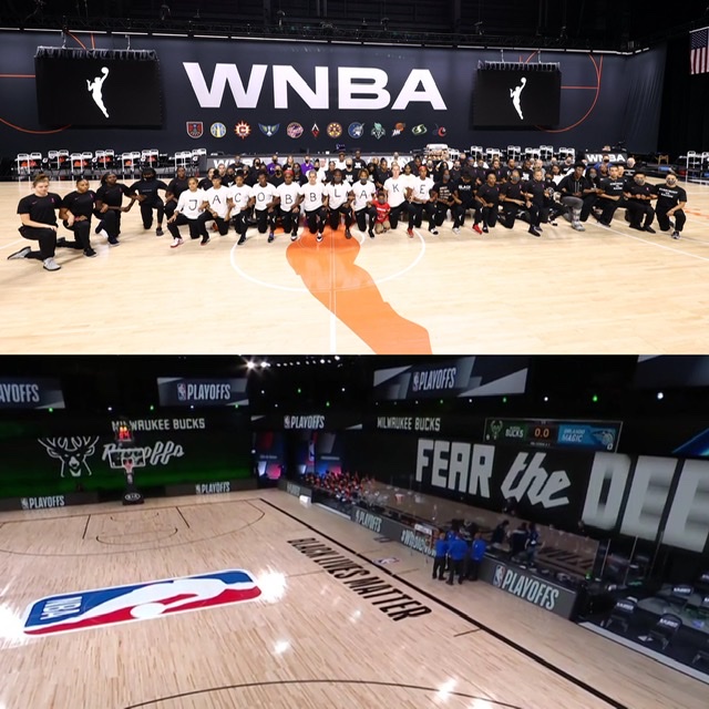 Bigger than Ball: NBA and WNBA Players Boycott Games