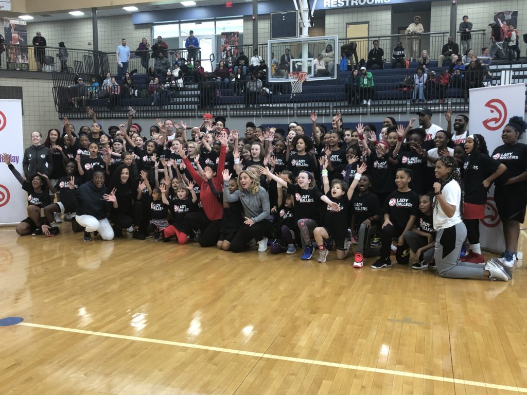 90 Girls Attend The Lady Ballers Holiday Clinic