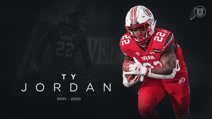 University of Utah superstar football player Ty Jordan has died