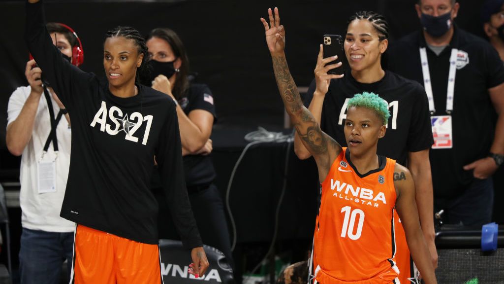 TEAM USA DEFEAT TEAM WNBA IN ALL-STAR GAME