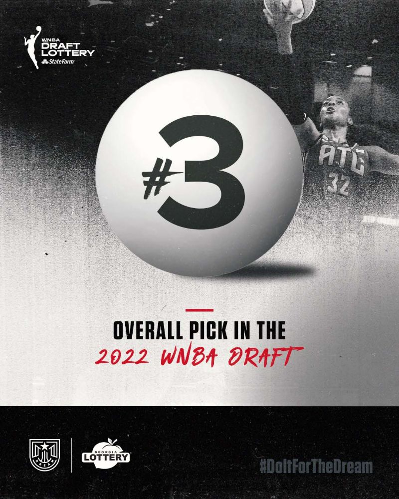Atlanta Dream to Select Third in 2022 WNBA Draft