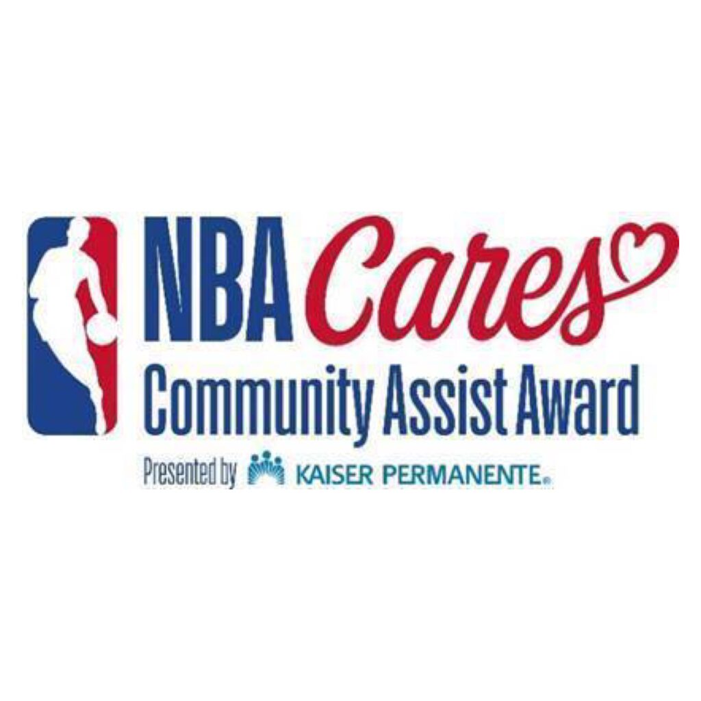TRAE YOUNG RECEIVE  NBA CARES COMMUNITY ASSIST AWARD