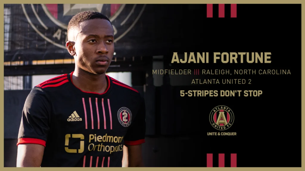 Atlanta United Signs Ajani Fortune as Third Homegrown in Club History