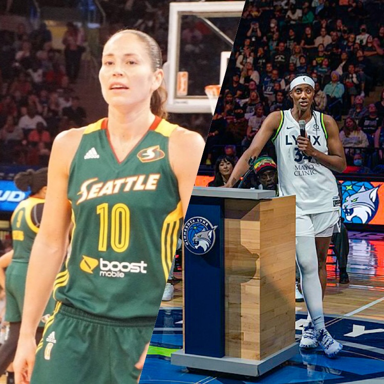 Sylvia Fowles, Sue Bird Hanging Up Their Shoes
