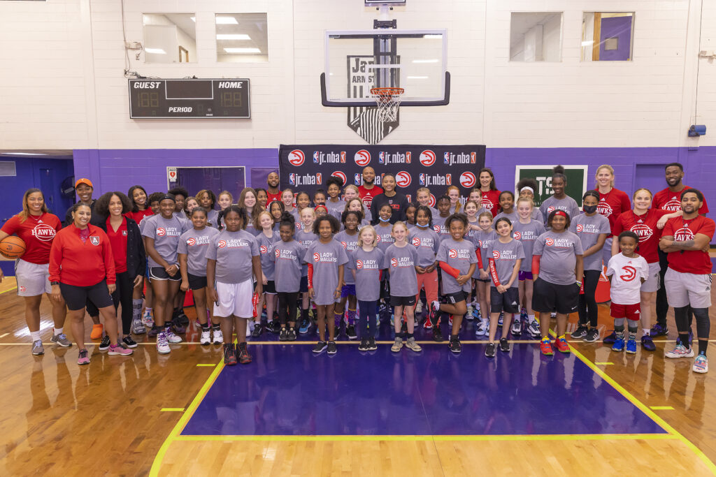 GIRL EMPOWERMENT FOR MORE THAN 50 GIRLS AT ‘LADY BALLERS CLINIC’
