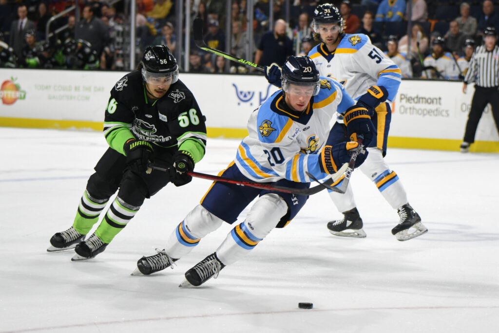 Glads fall to ECHL’s newest team Ghost Pirates