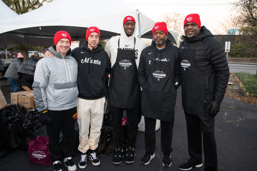Hawks and UPS Team Up With Goodr to Provide ‘Thanksgiving Day’ Groceries to 400+ Families