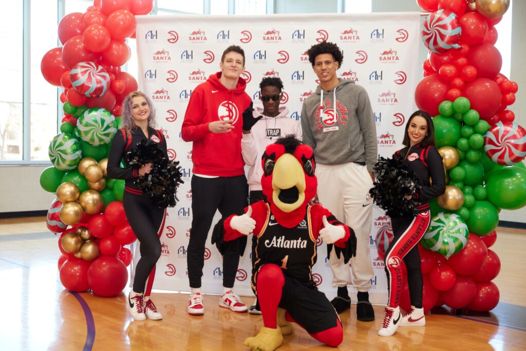 ATLANTA HAWKS DELIVER HOLIDAY EXPERIENCE FOR 60 UNDERSERVED YOUTH