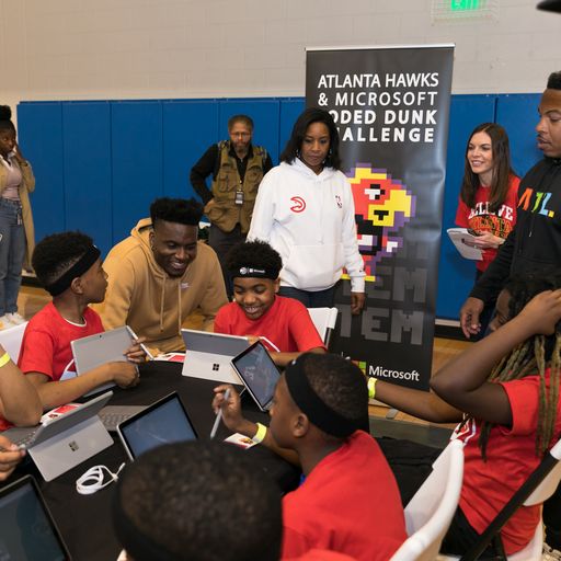 HAWKS AND MICROSOFT ANNOUNCE ‘CODED DUNK CHALLENGE’