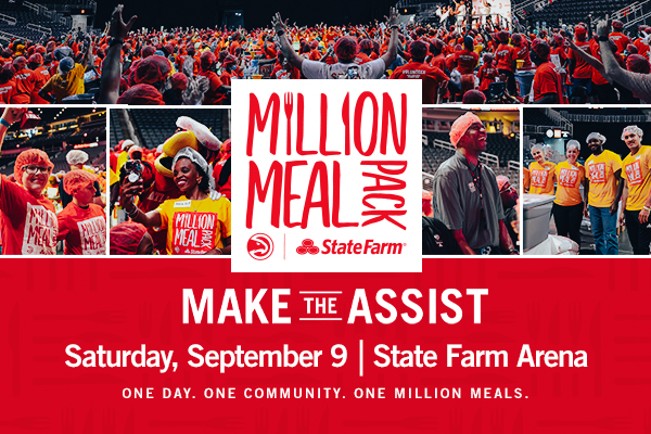 Hawks and State Farm Seek More Than 5,000 Volunteers For the Return of Million Meal Pack