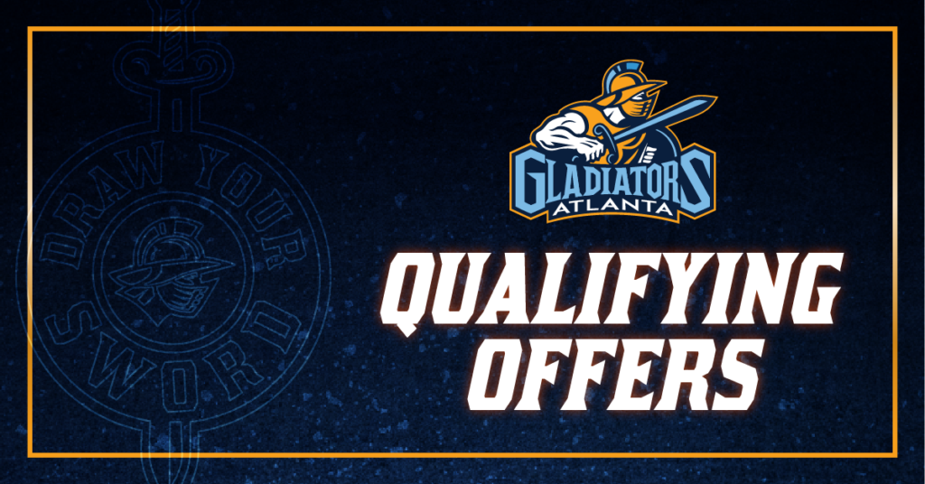 Gladiators Extend Qualifying Offers To Five Players