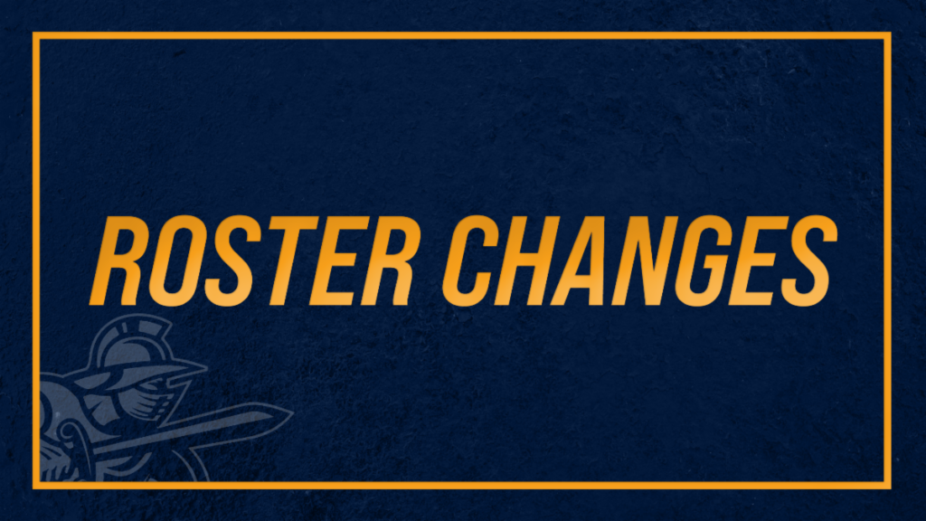 Glads Announce Roster Changes
