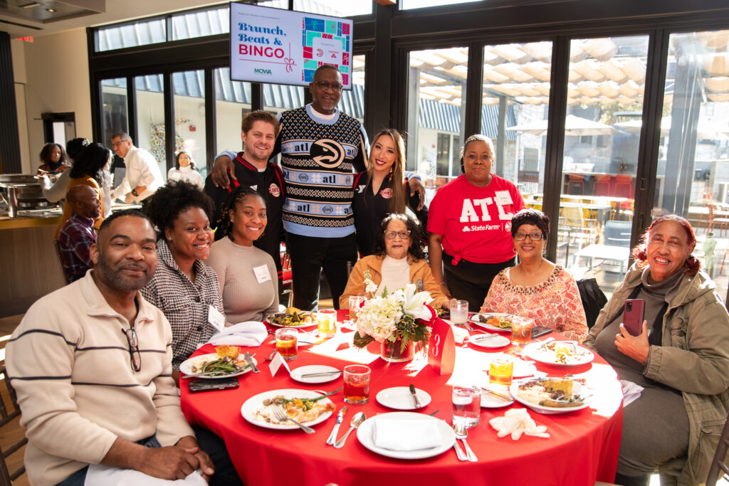 ATL HAWKS AND STATE FARM® SPREAD HOLIDAY CHEER AT MOWA