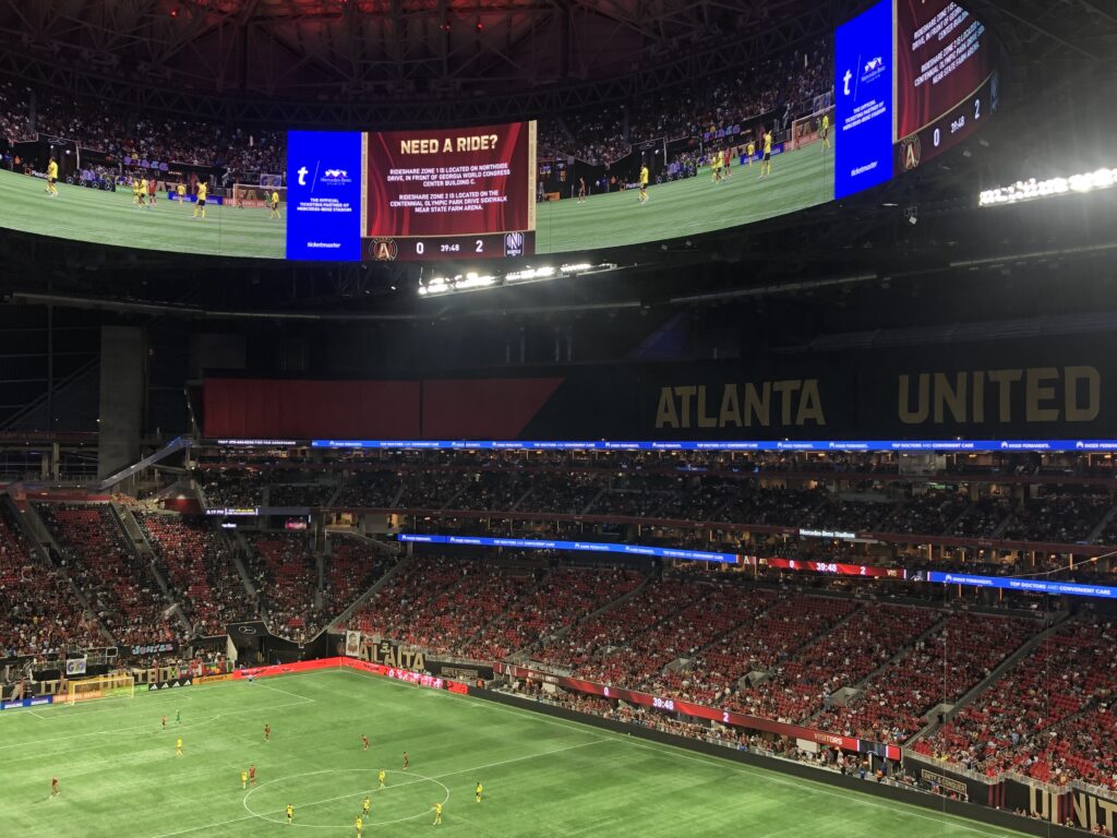 Atlanta Returns Home to Face Nashville Saturday Night