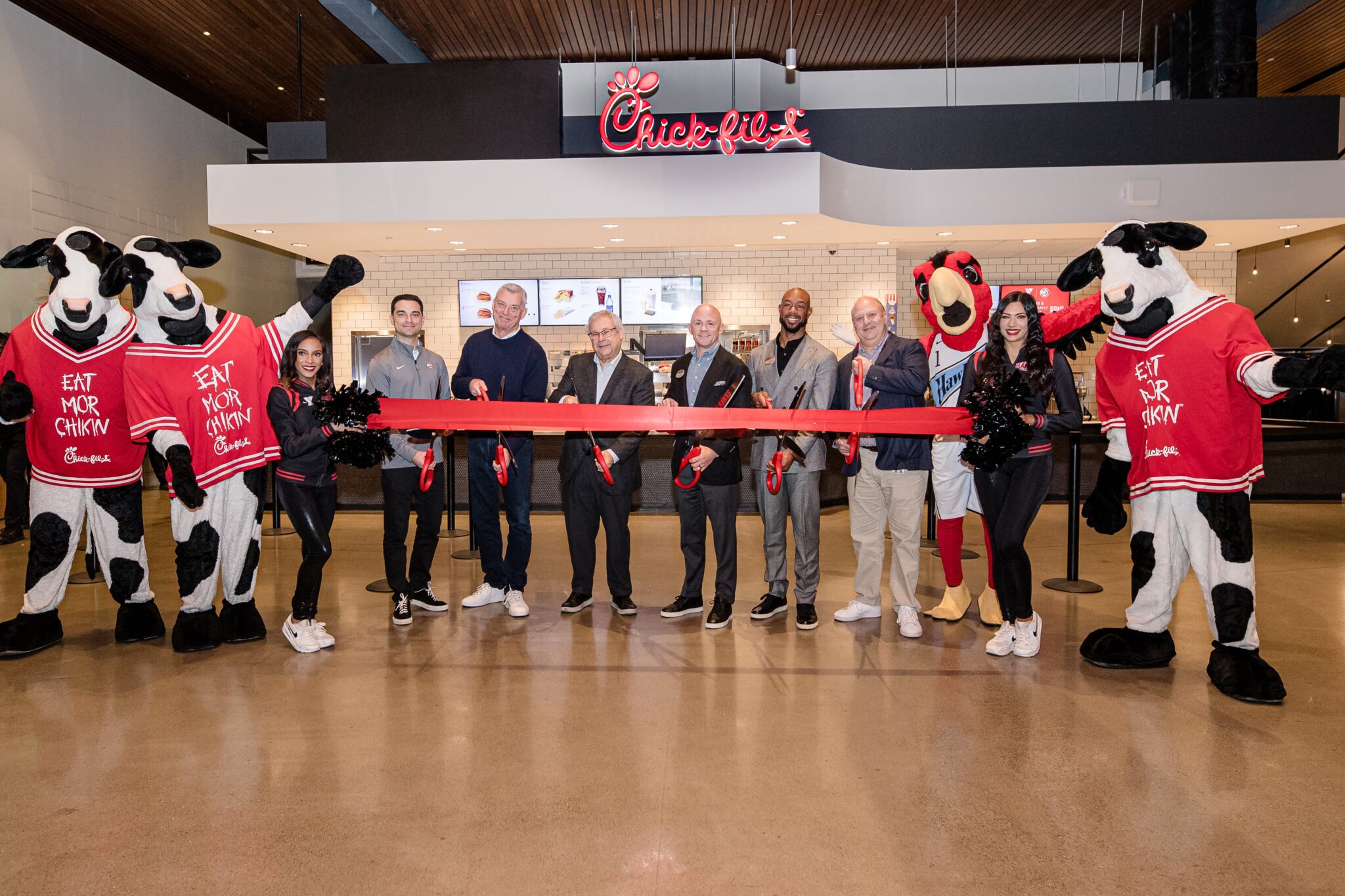 Atlanta Hawks and ChickfilA Announce Grand Opening of New ChickfilA