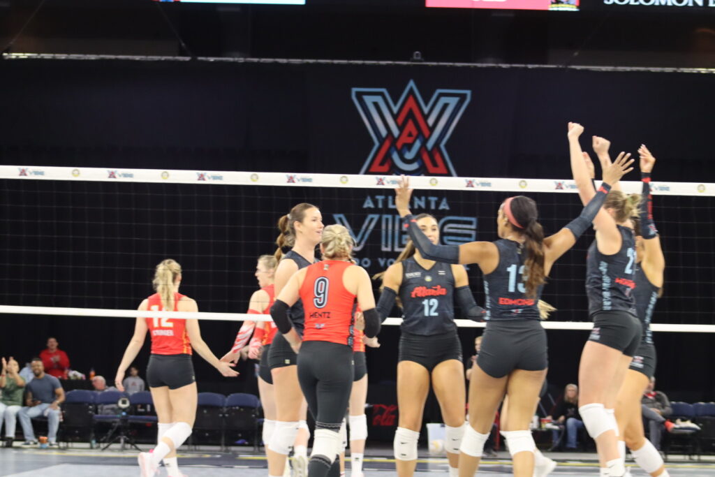 The Atlanta Vibe Secure Thrilling Five-Set Victory Over Columbus Fury in Home Opener