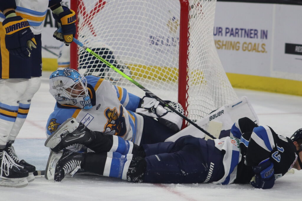 Gladiators Fall to Railers 3-2 in Worcester