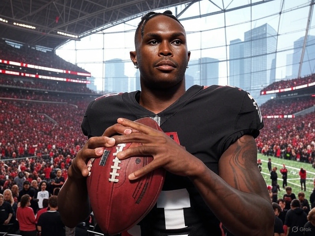 Julio Jones Bids Farewell on 404 Day: A Falcons Legend Ends His Historic NFL Journey
