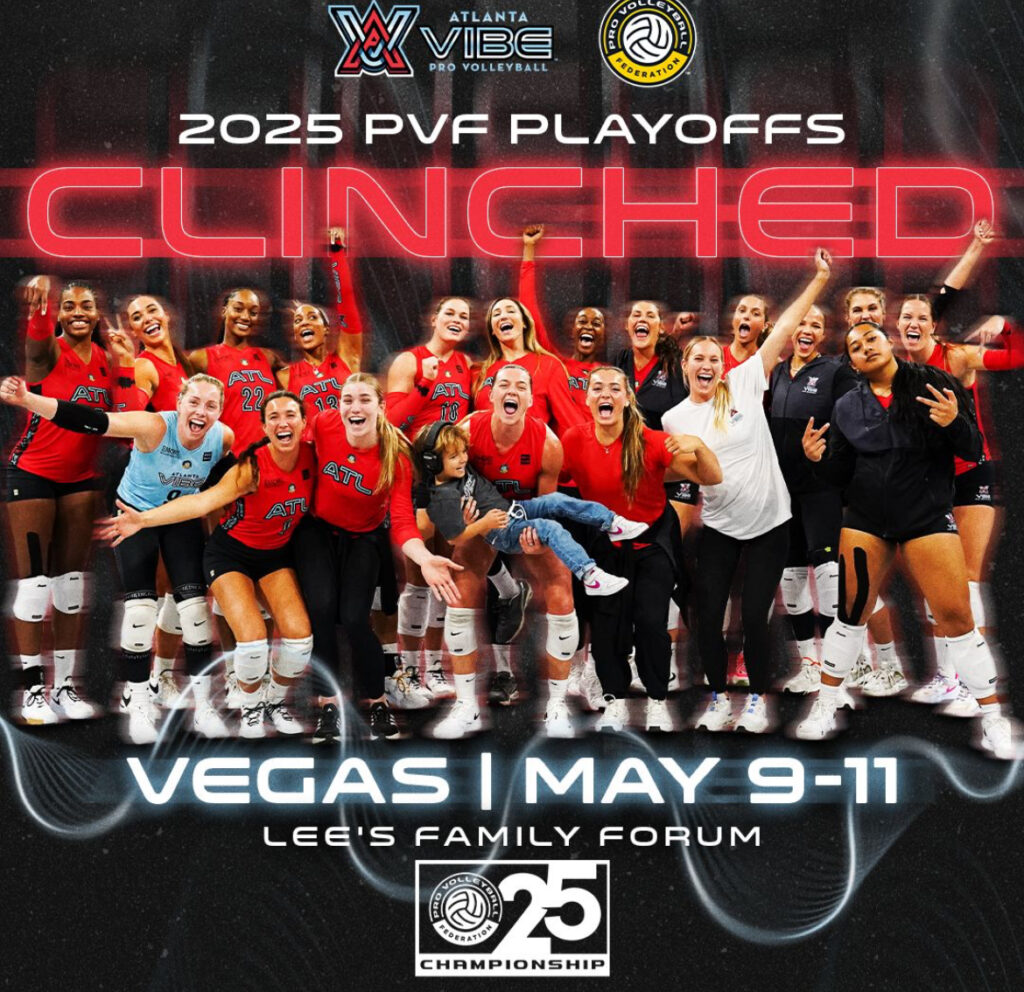 Atlanta Vibe Clinch Playoff Spot, Extend Record Win Streak to 10 Matches