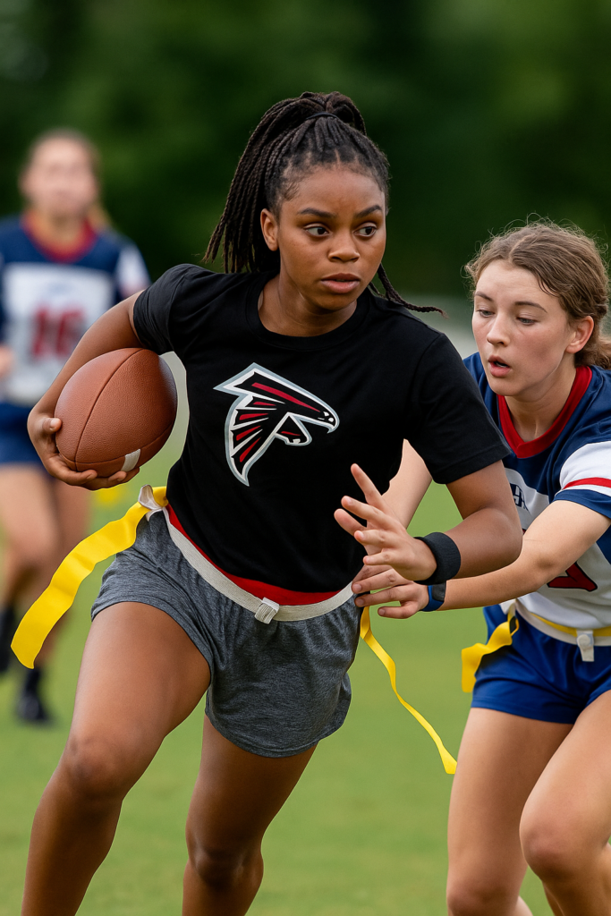 More Than 300 Georgia High Schools to Offer Girls Flag Football This Fall Thanks to Falcons, Arthur M. Blank Family Foundation