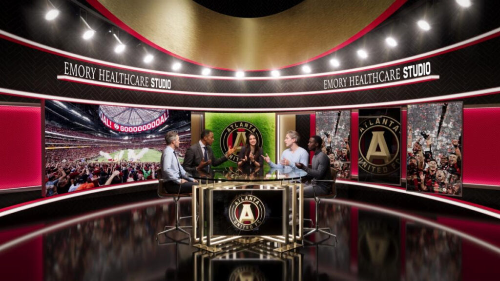 ATLANTA UNITED UNVEILS EMORY HEALTHCARE STUDIO: A BOLD NEW ERA FOR CONTENT, COMMUNITY & CREATIVITY