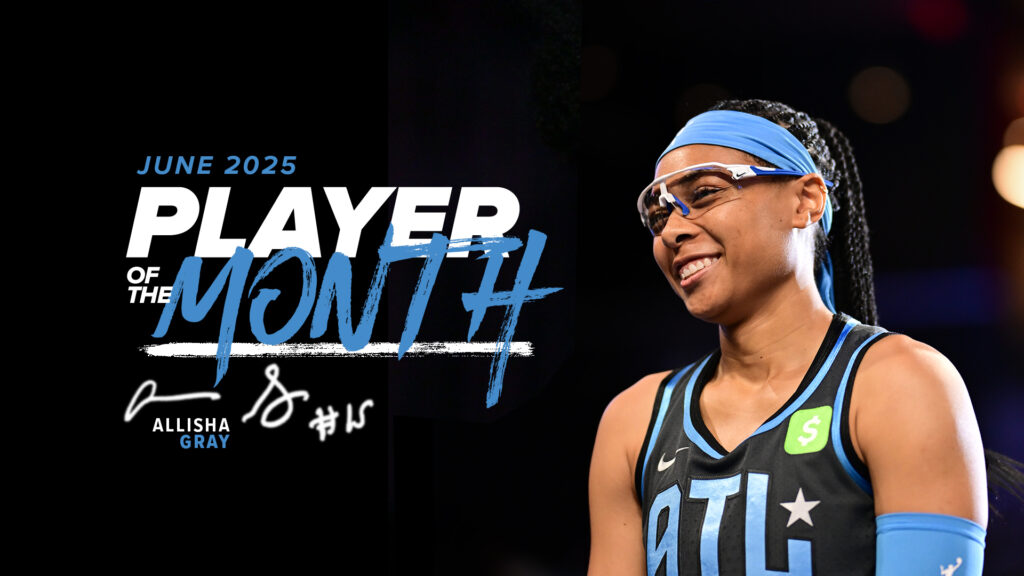 Allisha Gray Makes History with Back-to-Back Player of the Month Honors