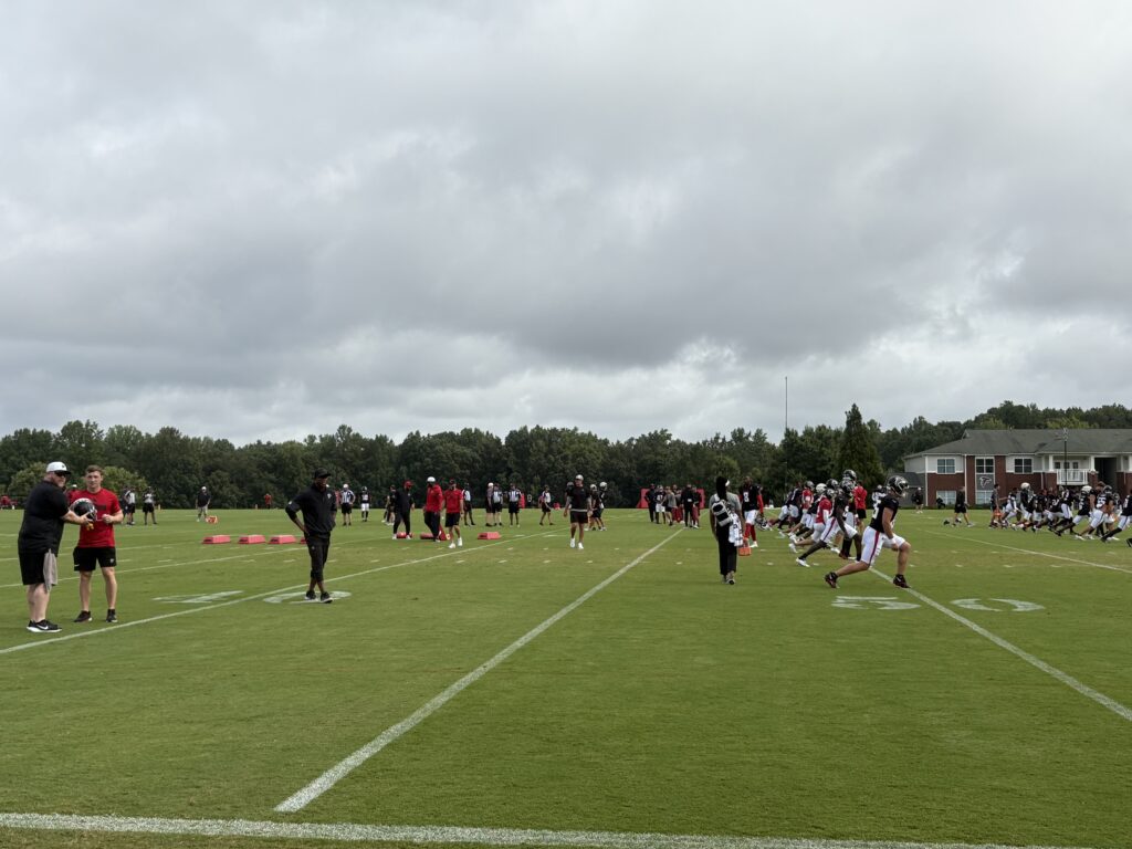 Falcons and Titans Bring the Heat in Joint Practice at Flowery Branch