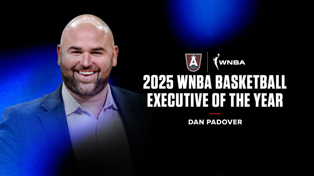 Dan Padover Named 2025 WNBA Basketball Executive of the Year