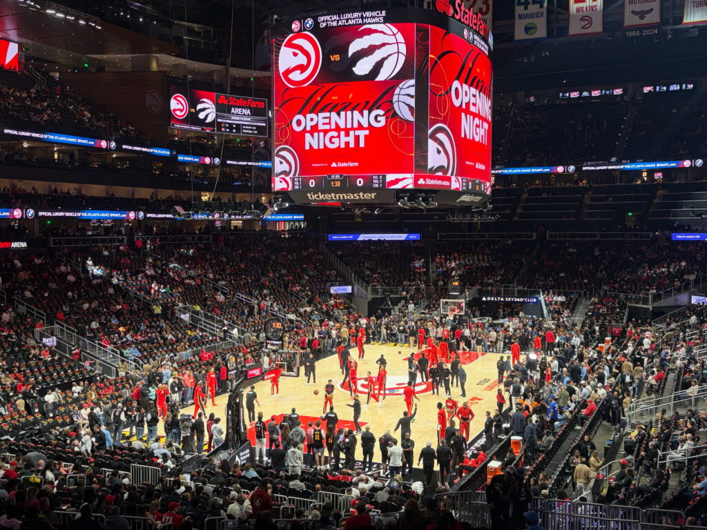 Hawks Drop Home Opener to Raptors, 138–118, at State Farm Arena