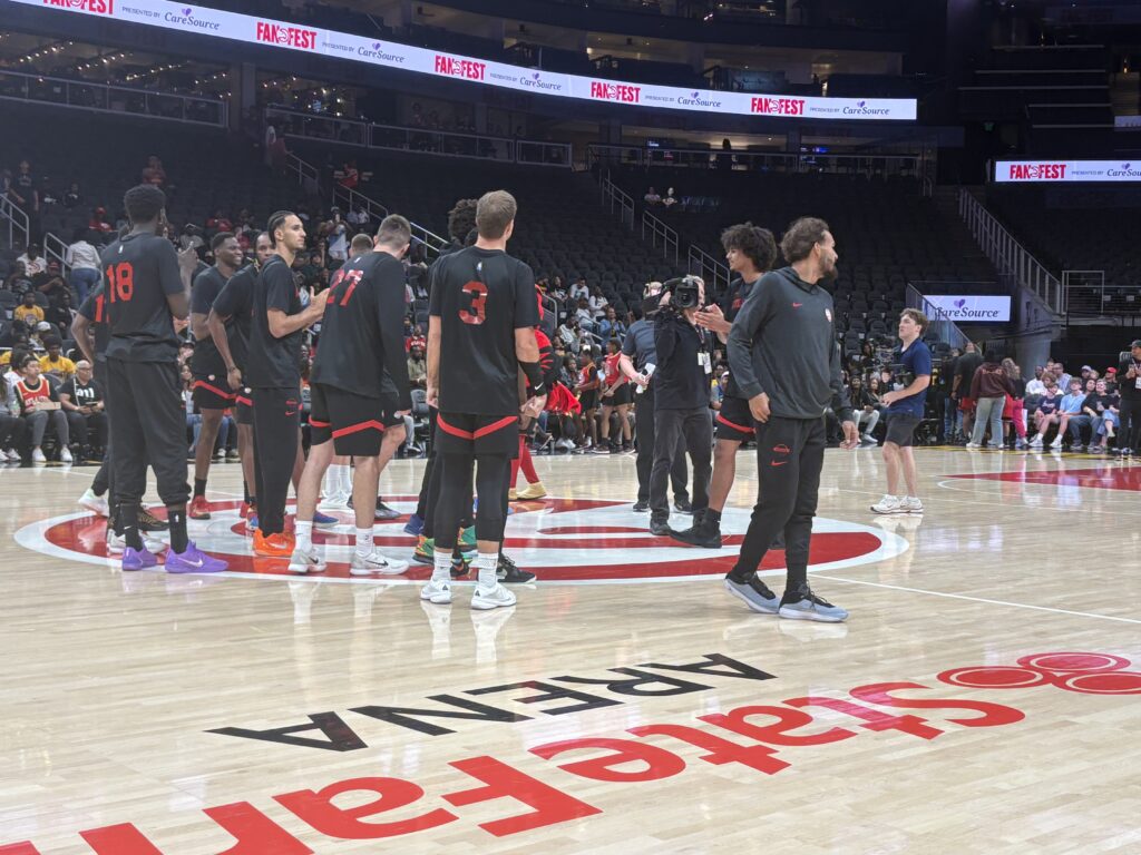 Energy, Excitement, and Community Highlight Hawks Fan Fest at State Farm Arena