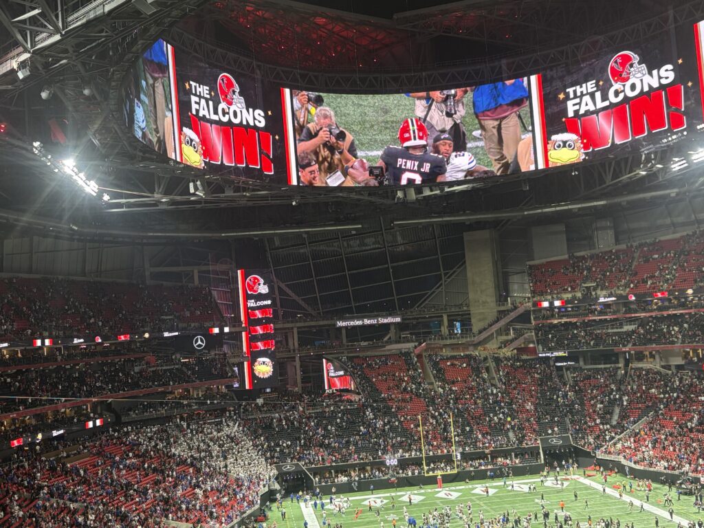 Falcons Defeat  Bills 24–14 on Monday Night Football at the-Benz