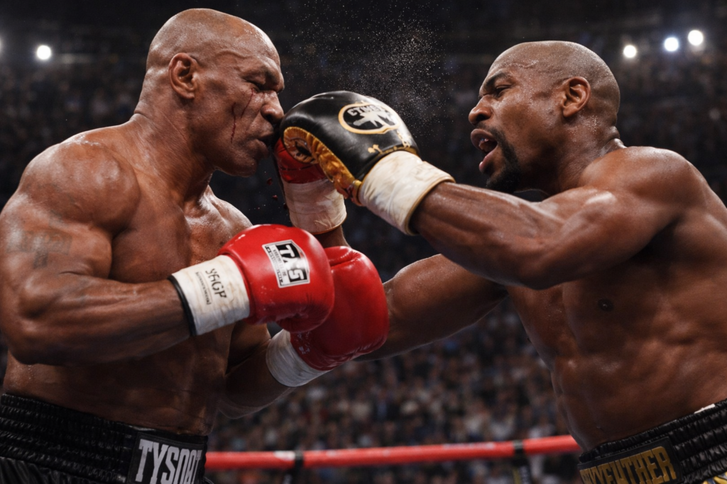 Tyson vs. Mayweather Jr. Exhibition Headlines Historic Boxing Year