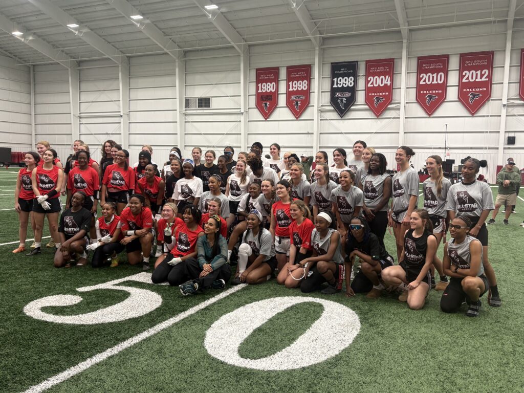 Falcons Launch High-Energy Inaugural Girls Flag Football Week in Flowery Branch