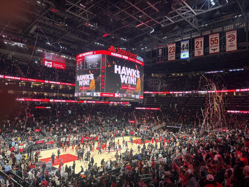 Hawks Pull Away Late to Defeat Nets 115–104 in Atlanta