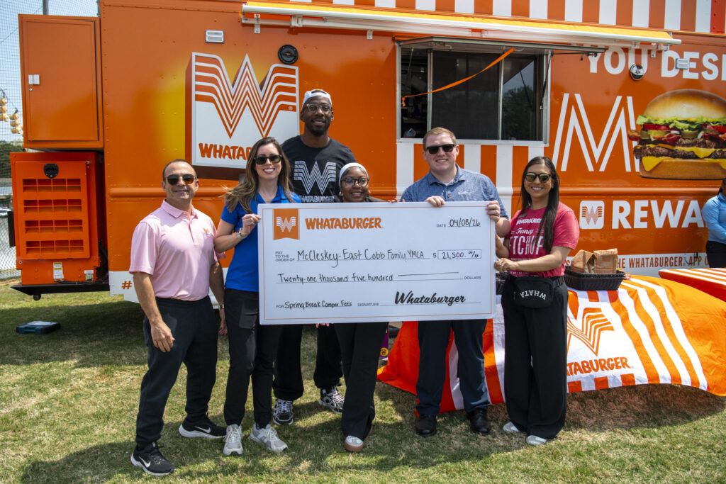 Whataburger, Kyle Pitts Surprise YMCA Campers