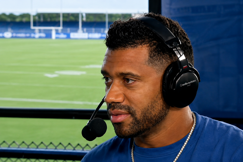 From QB to Broadcaster: Russell Wilson’s Next Chapter Begins