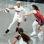 Dream Dominate Mystics on Pride Night, Roll to 109-77 Victory