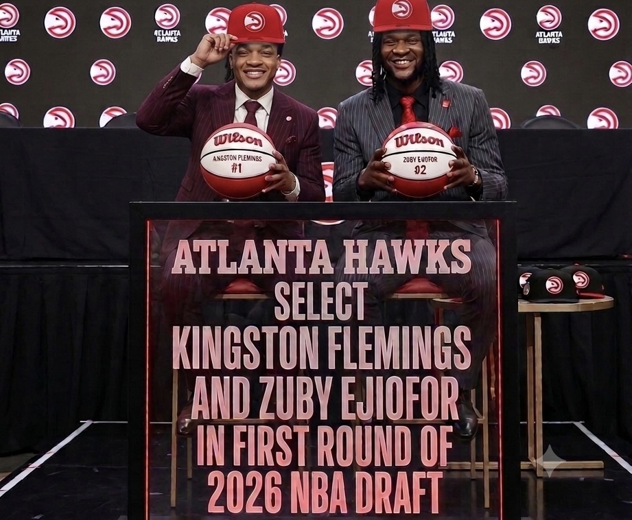 Hawks Add Two Competitors in First Round of 2026 NBA Draft