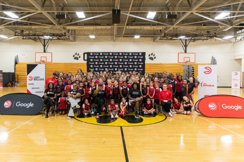ATL Hawks and Google Empower Future Leaders at Fifth Annual Lady Ballers