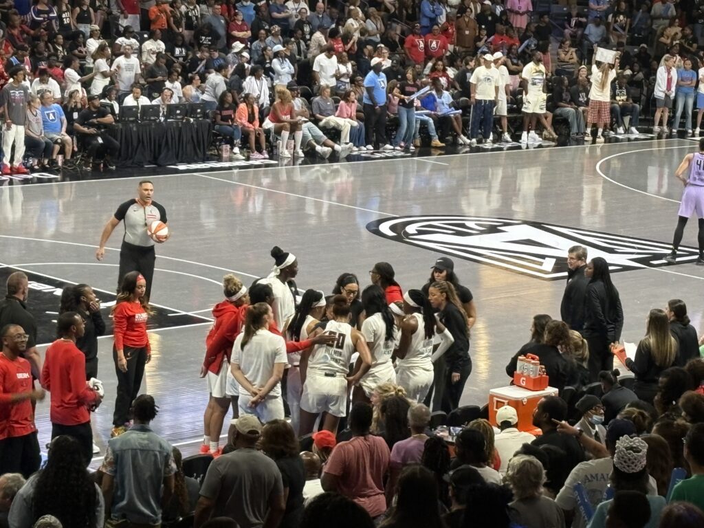 Dream Defeat Sparks 101-92 Behind Reese’s 16th Double-Double