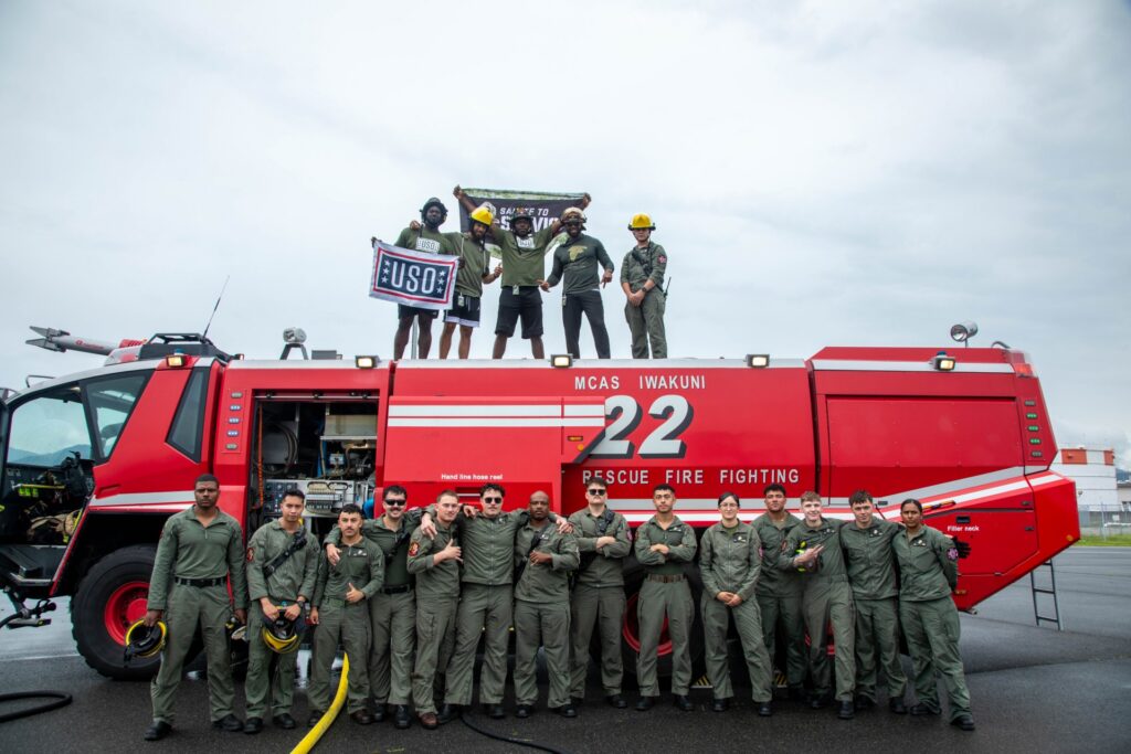 Falcons Continue Salute to Service Tradition with Weeklong USO Tour in Japan