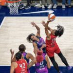 Gray Climbs Dream Scoring List in Loss to Mystics