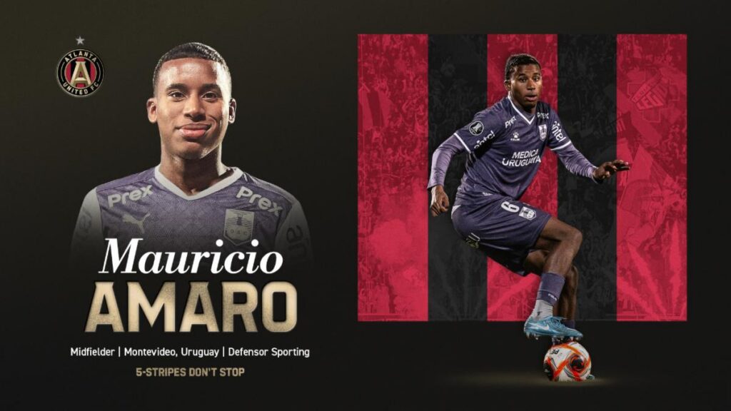 Atlanta United Adds Young Midfielder Mauricio Amaro Through 2028-29 Season