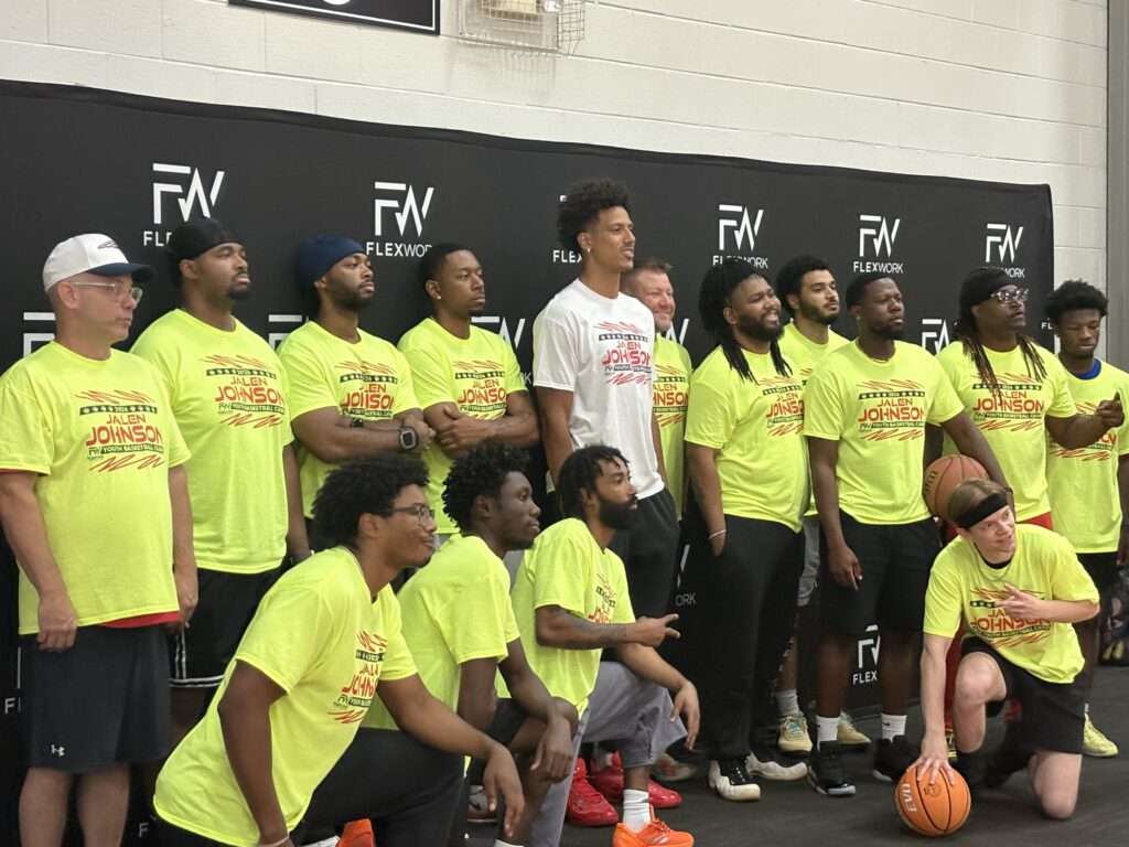 Hawks’ Jalen Johnson Gives Back Through FlexWork Sports