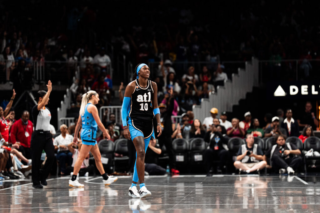 Dream Dominate Sky 106-81 as Reese Makes History in Home Finale