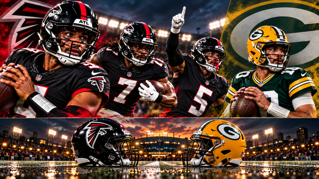 Falcons Explode at Lambeau, Roll Past Packers 35-14 for First Win of Season