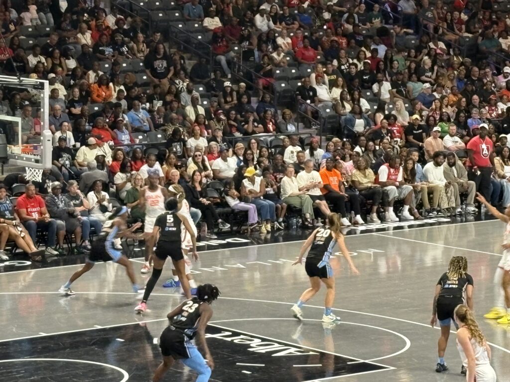 Dream Give Fans Plenty to Celebrate in 103-59 Rout of Sun