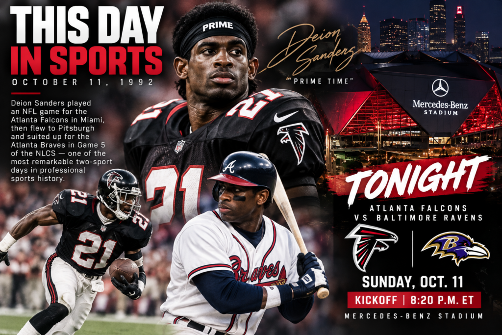 This Day in Sports: Deion Sanders Pulls Off an Unforgettable Double-Duty Dash