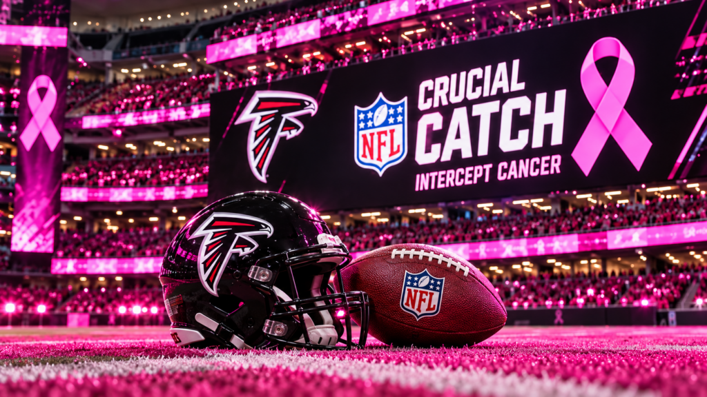 More Than Football: Falcons Honor Cristina Ulbrich and Celebrate Breast Cancer Survivors in Emotional Tribute